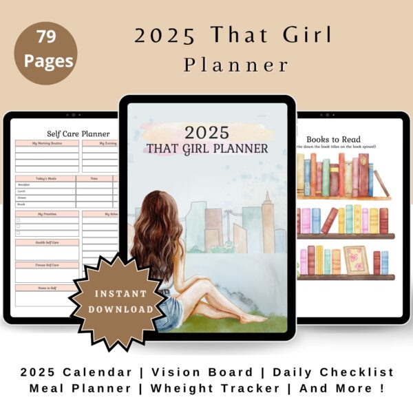 2025 That Girl Planner