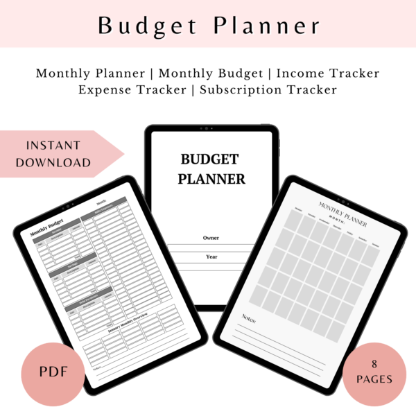 Budget Planner Printable