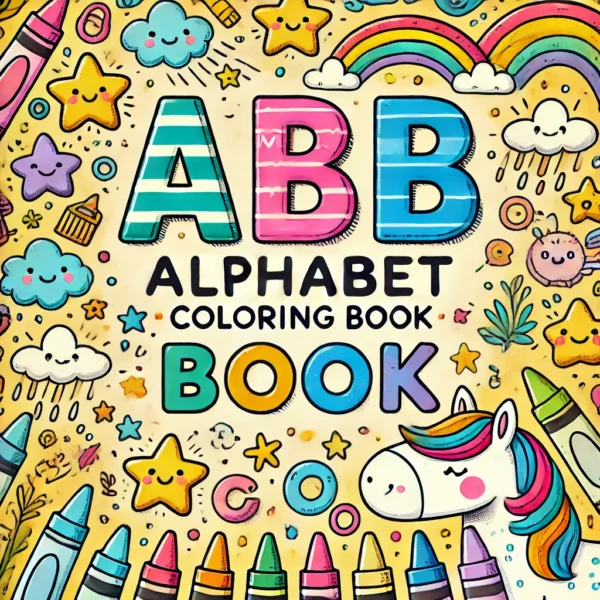 Alphabet Coloring Book For Kids