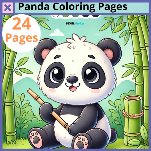 Panda Coloring Pages For Kids Printable